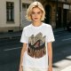 Olive Green Graphic T-Shirt with Burned Calories Print