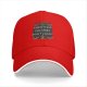 Black Baseball Cap With Christmas Calories Don't Count Festive Print