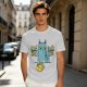 Olive T-Shirt With Grumpy Cat Feed Me And F Off Print