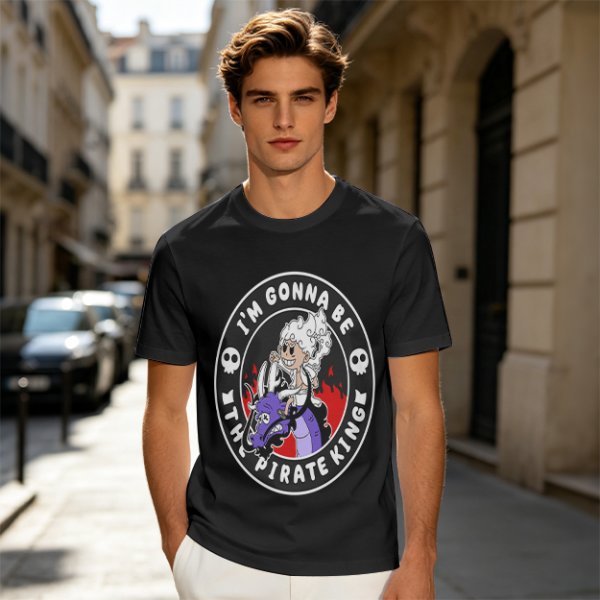 I'm Gonna Be The Pirate King Anime Graphic T-Shirt