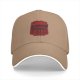 Black baseball cap with Benny's Burgers graphic print