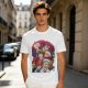 One Piece Straw Hat Luffy, Kid and Law Graphic Print T-Shirt