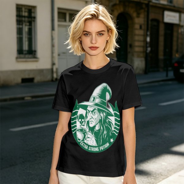 Witch Extra Strong Potion Graphic T-Shirt