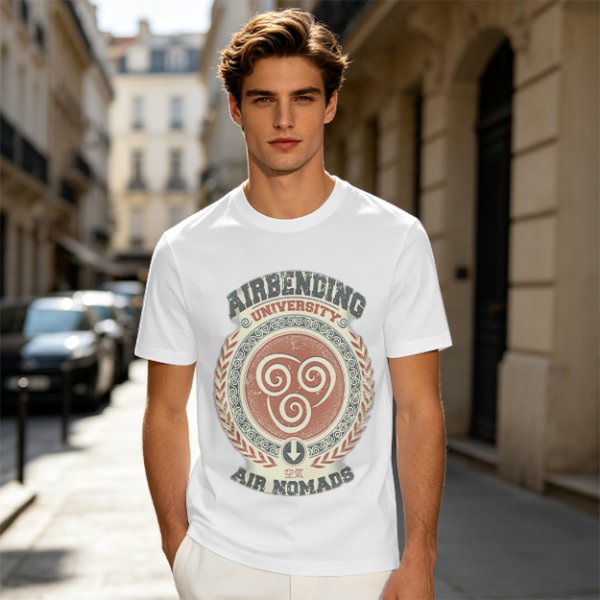 Airbending University Air Nomads Graphic T-Shirt