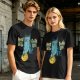 Olive T-Shirt With Grumpy Cat Feed Me And F Off Print