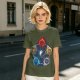 Dungeons and Dragons Elemental Dice Yin Yang Graphic T-Shirt