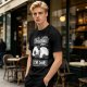 Oversized Graphic T-Shirt with Tired Panda 'That's Enough Todaying For Today I'm Done'