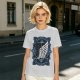 Olive T-Shirt With Attack on Titan Survey Corps Wings Print