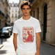 Olive T-shirt with Hell's Gym Devil Lifting Dumbbell Graphic