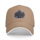 Black Baseball Cap With Dark Fantasy Warrior Sword Print