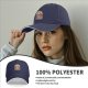 Black baseball cap with stained glass sun and fire graphic
