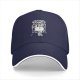 Black baseball cap with cat graphic and 'Put Your Paws Up' text
