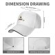 Black Baseball Cap With Peeking Chicken Graphic Design