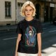 Olive T-shirt with How to Train Your Dragon Toothless and Hiccup Print