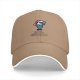 Black Baseball Cap With Cartoon Character Graphic Design