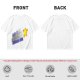 Olive Graphic T-Shirt With Star And Rainbow Text Design