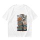 Olive t-shirt with Howling Mad Tiki Lounge graphic print