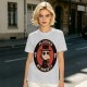 Olive T-Shirt With Plagued By Anxiety Plague Doctor Graphic