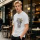Wizard In Training Cat Graphic Olive T-Shirt