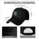 Black Baseball Cap with How to Train Your Dragon Toothless and Hiccup Print