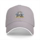 Black baseball cap with raccoon lifting weights and 'so i can eat garbage' text