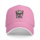 Black baseball cap with DFC viking mascot graphic