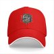 Black baseball cap with White Dragon Noodle Bar graphic design