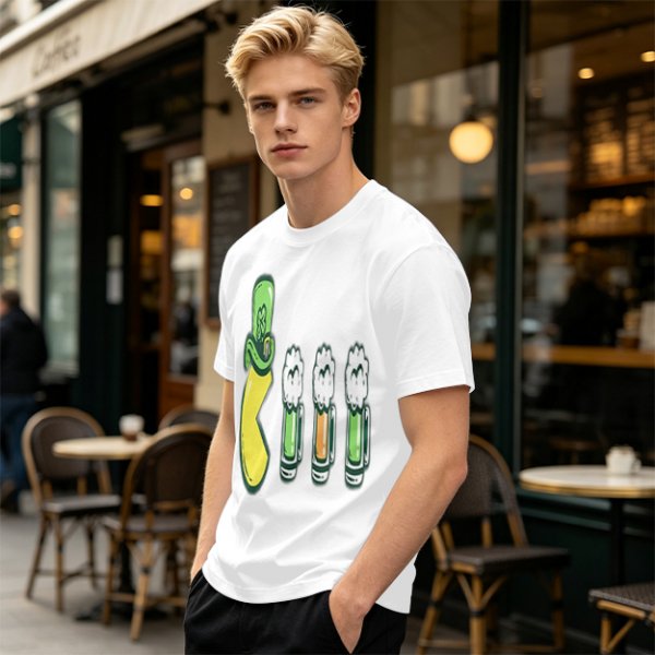 St. Patrick's Day Beer and Leprechaun Hat Graphic T-Shirt