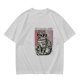 Olive T-Shirt with Cool Sunglass Wearing Tabby Cat Graphic
