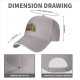 Black Baseball Cap with Halloween Forest Cat Trick-or-Treat Art
