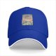 Black Baseball Cap with Japanese Ukiyo-e Dragon and Lightning Art Print