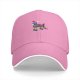 Black baseball cap with rainbow piñata donkey graphic