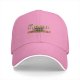 Black baseball cap with 'You Literally Mean Figuratively' text print