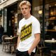 Olive t-shirt with 'Help Me Sarcasm You Are My Only Hope' print