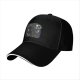 Black Baseball Cap With Starry Night Edward Scissorhands Art Print