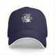 Black baseball cap with angry cartoon wolf graphic and I SAID text