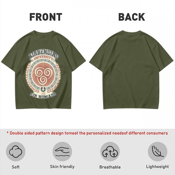 Airbending University Air Nomads Graphic T-Shirt