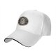 Black Baseball Cap With 'Cause Of Death No Kisses' Skull Graphic