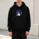 Black hoodie with Sonic the Hedgehog Fast and Furious themed graphic