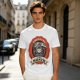 Olive T-Shirt with Cute Grim Reaper Employee of the Month Print