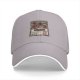 Black Baseball Cap With Demogorgons Graphic Print