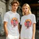 Olive T-Shirt With Praise The Sun Retro Knight Graphic