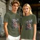 Critical Hit Dragon D20 DnD Themed Graphic T-Shirt