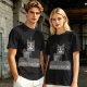 Olive T-Shirt with Grumpy Cat Lego Style 'Nothing Is Awesome' Print