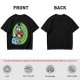 Olive T-Shirt Featuring Scrooge McDuck with Money Bags and Coins