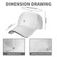 Black Baseball Cap With Stacked Coffee Cups Graphic