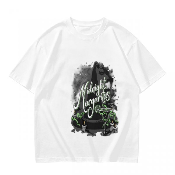 Midnight Margaritas Witch Themed Graphic T-Shirt