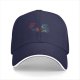 Black Baseball Cap With Knight By Campfire Graphic Print
