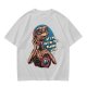 Olive t-shirt with E.T. 'Get Me Out Of This Planet ASAP' print