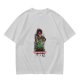 Olive T-Shirt with Teenage Mutant Ninja Muppets Graphic Print